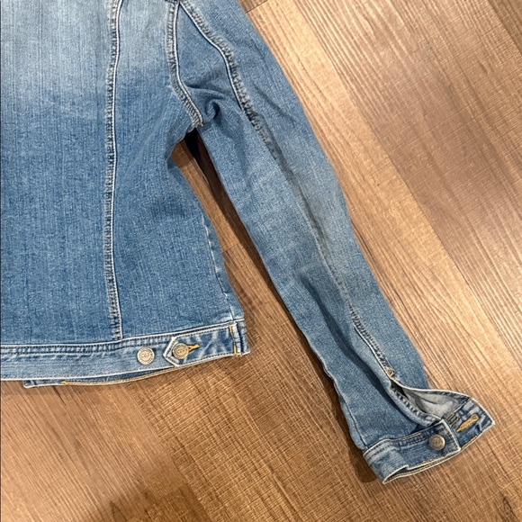 LOFT Classic Blue Denim Jacket - Picture 10 of 10